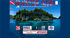 Desktop Screenshot of grapevinescuba.com